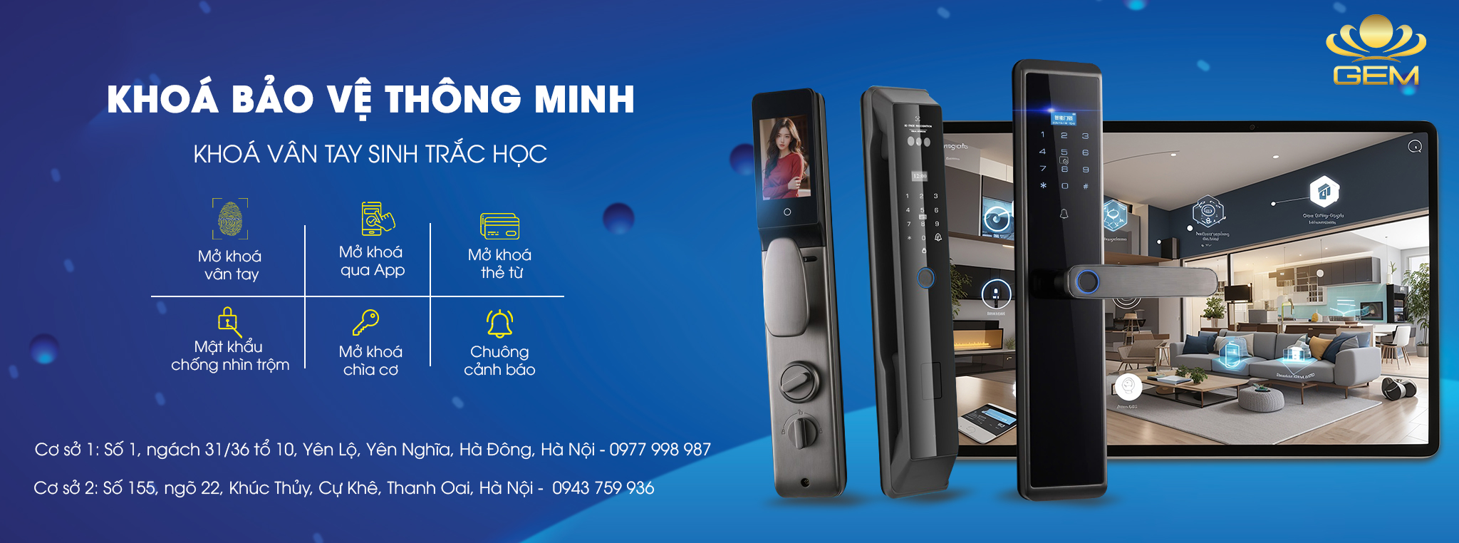 Khóa thông minh - Gem Smart Lock